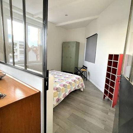 Ferienwohnung Superbe Loft 100M2 Proche Cathedrale Avec Parking Reims Exterior foto