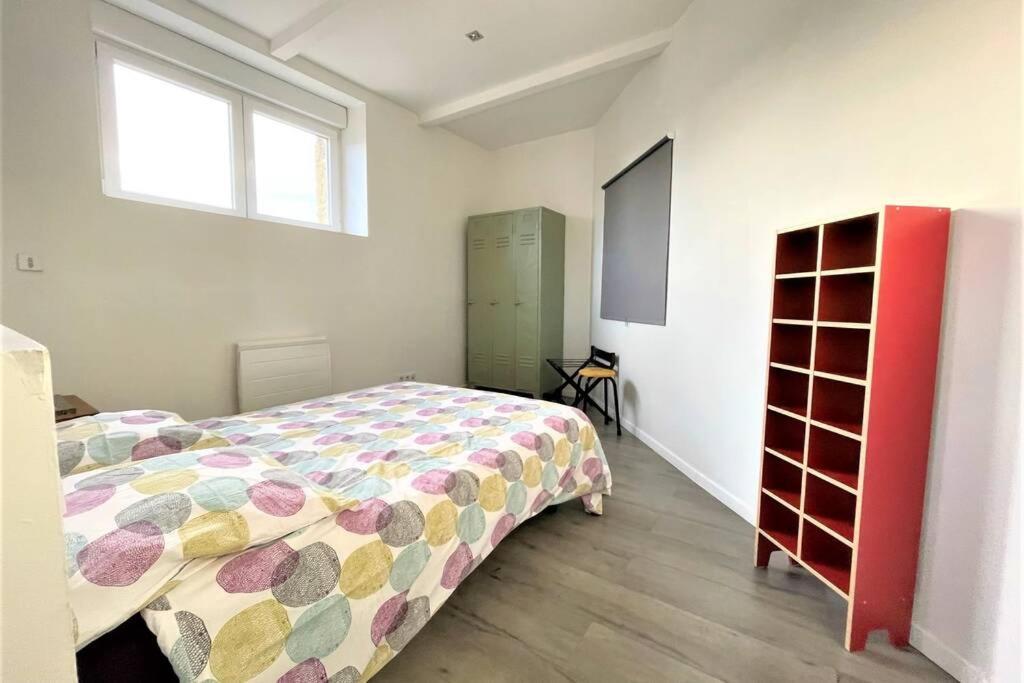 Ferienwohnung Superbe Loft 100M2 Proche Cathedrale Avec Parking Reims Exterior foto