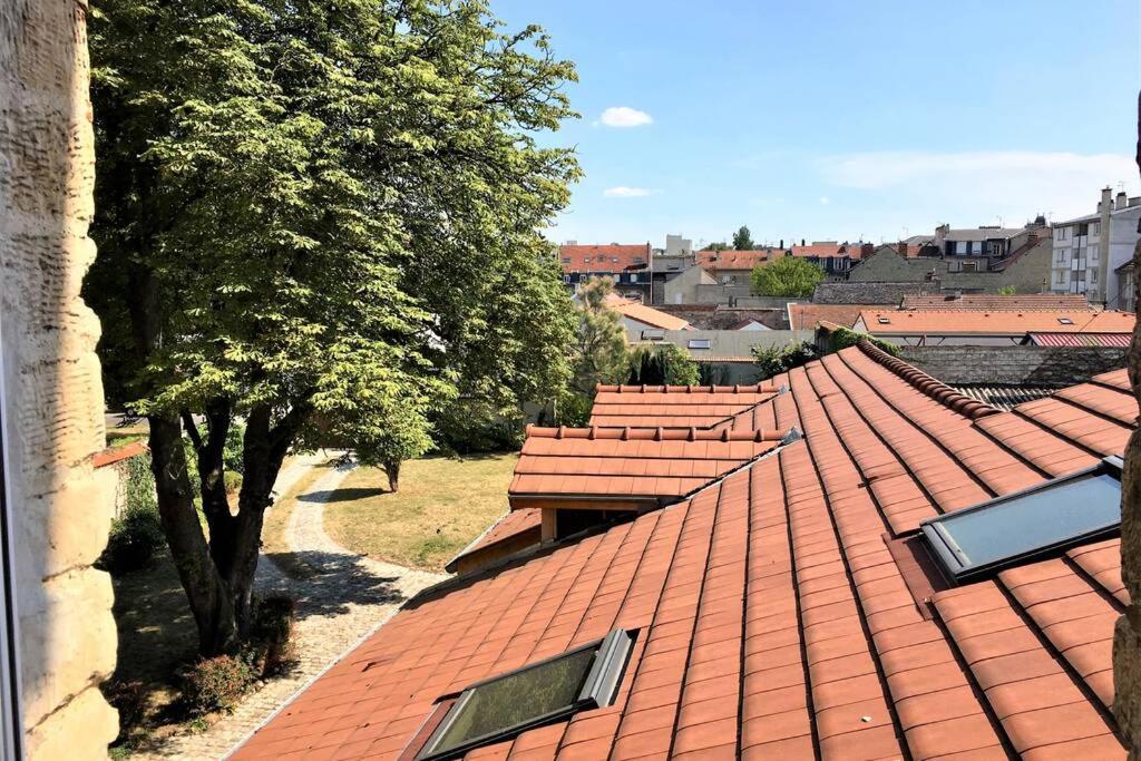 Ferienwohnung Superbe Loft 100M2 Proche Cathedrale Avec Parking Reims Exterior foto